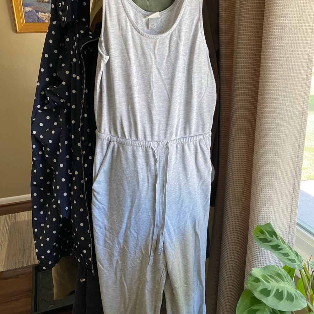 A New Day Grey Lounge Jumpsuit 🌟